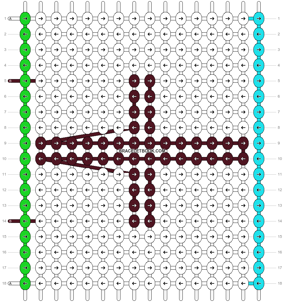 Alpha pattern #54160 pattern