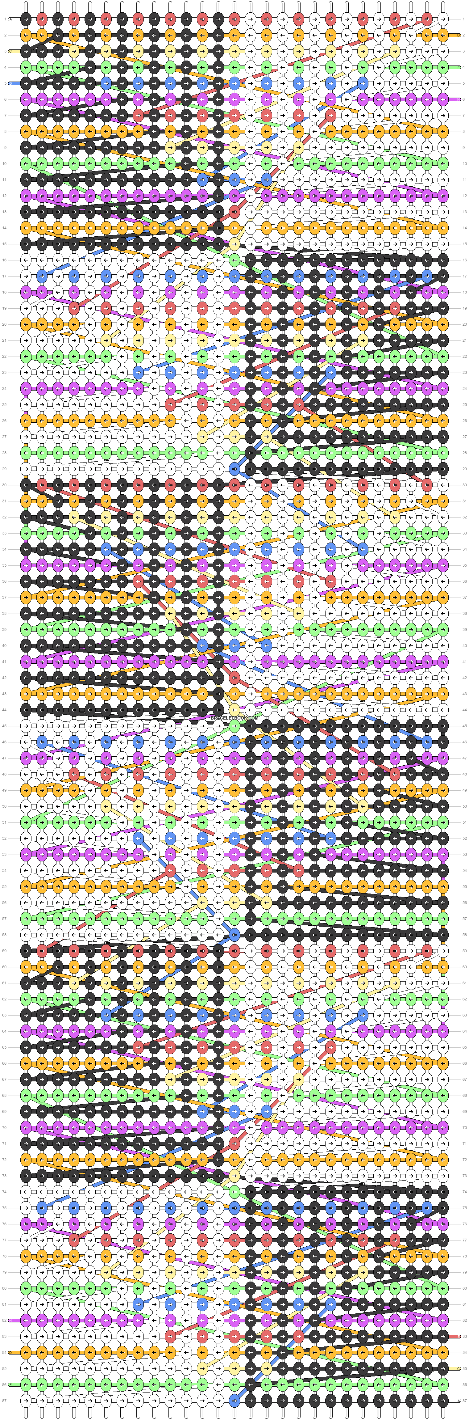 Alpha pattern #54323 pattern
