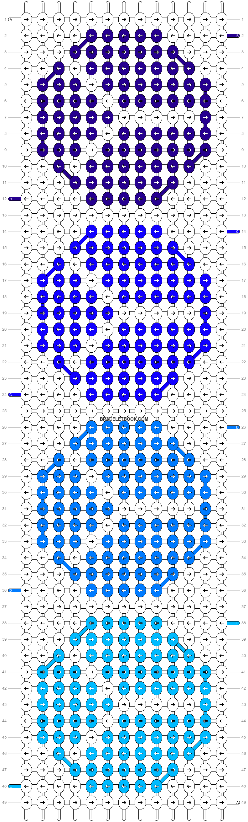Alpha pattern #54390 pattern