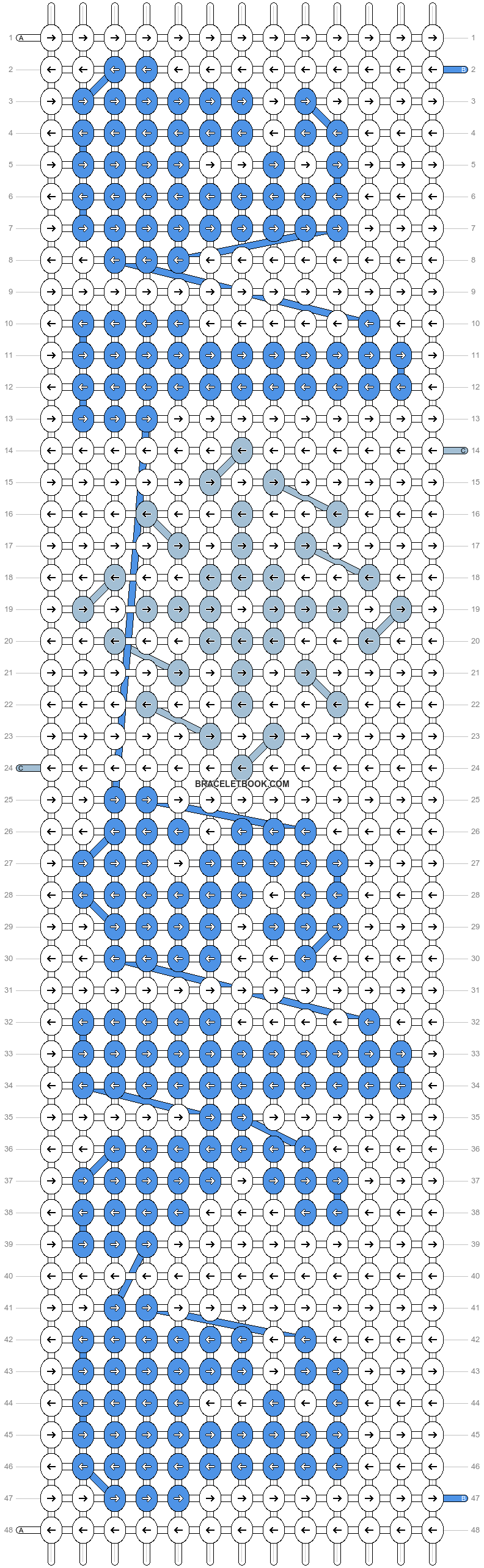 Alpha pattern #54607 pattern