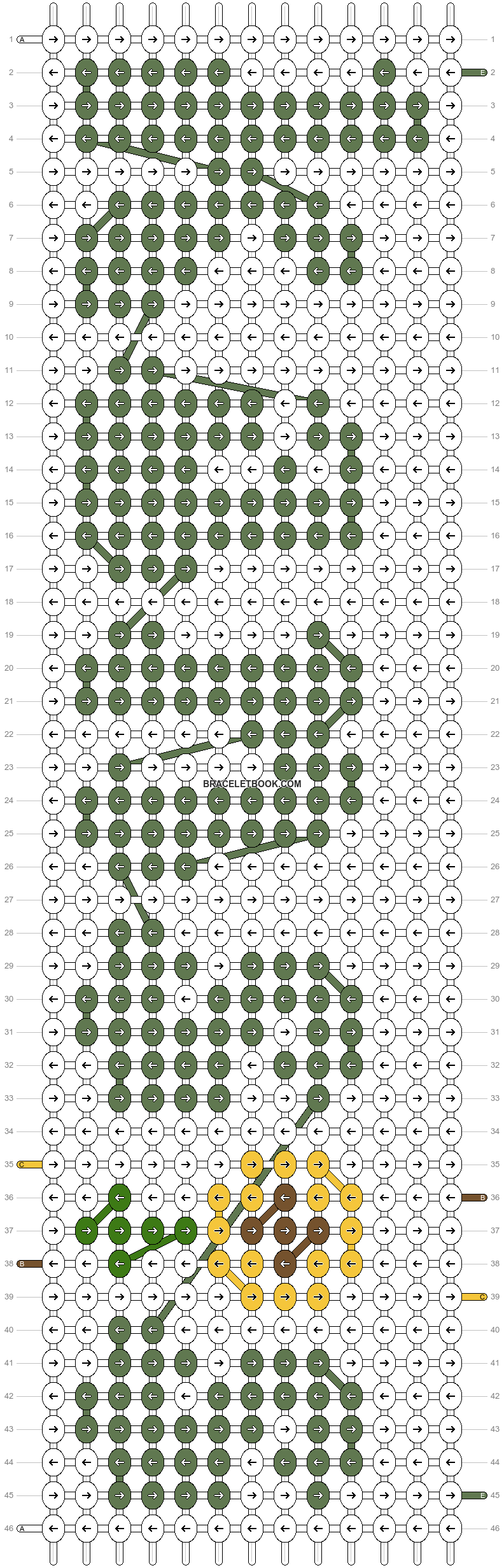 Alpha pattern #54678 pattern