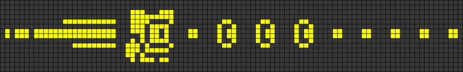 Alpha pattern #54701 | BraceletBook