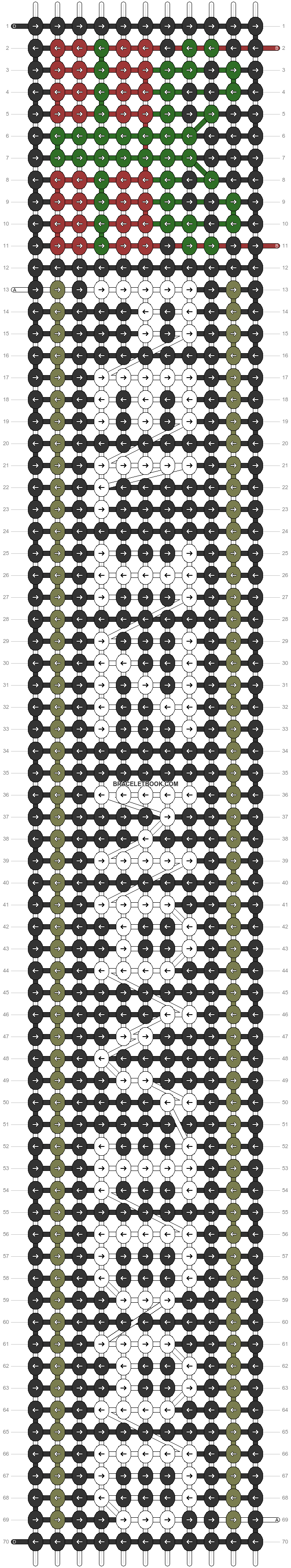 Alpha pattern #55006 pattern