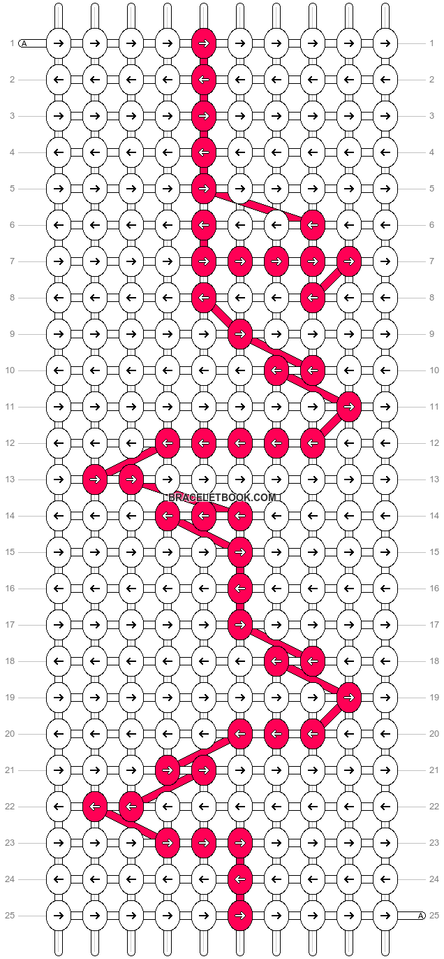 Alpha pattern #55065 pattern
