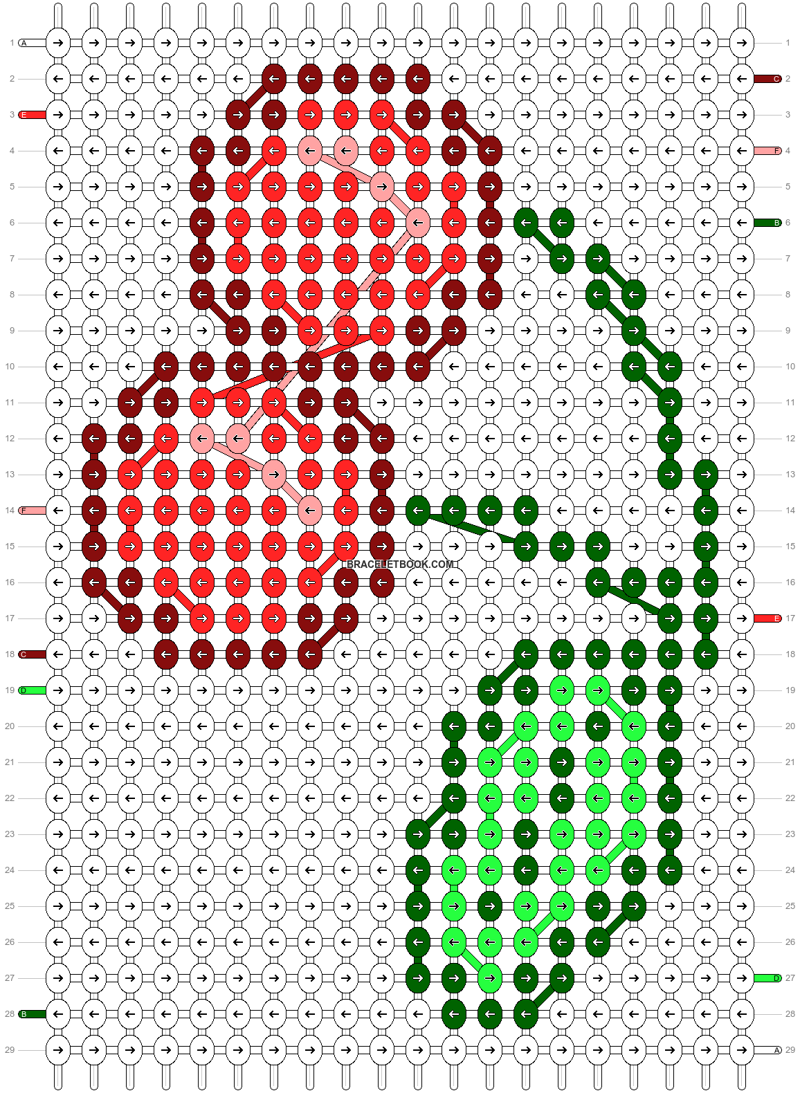 Alpha pattern #55208 pattern