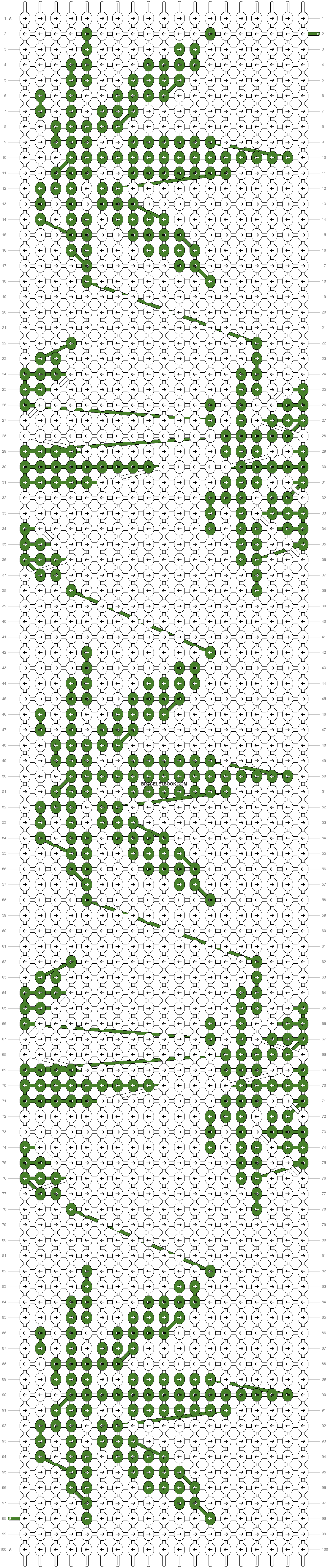 Alpha pattern #55446 pattern