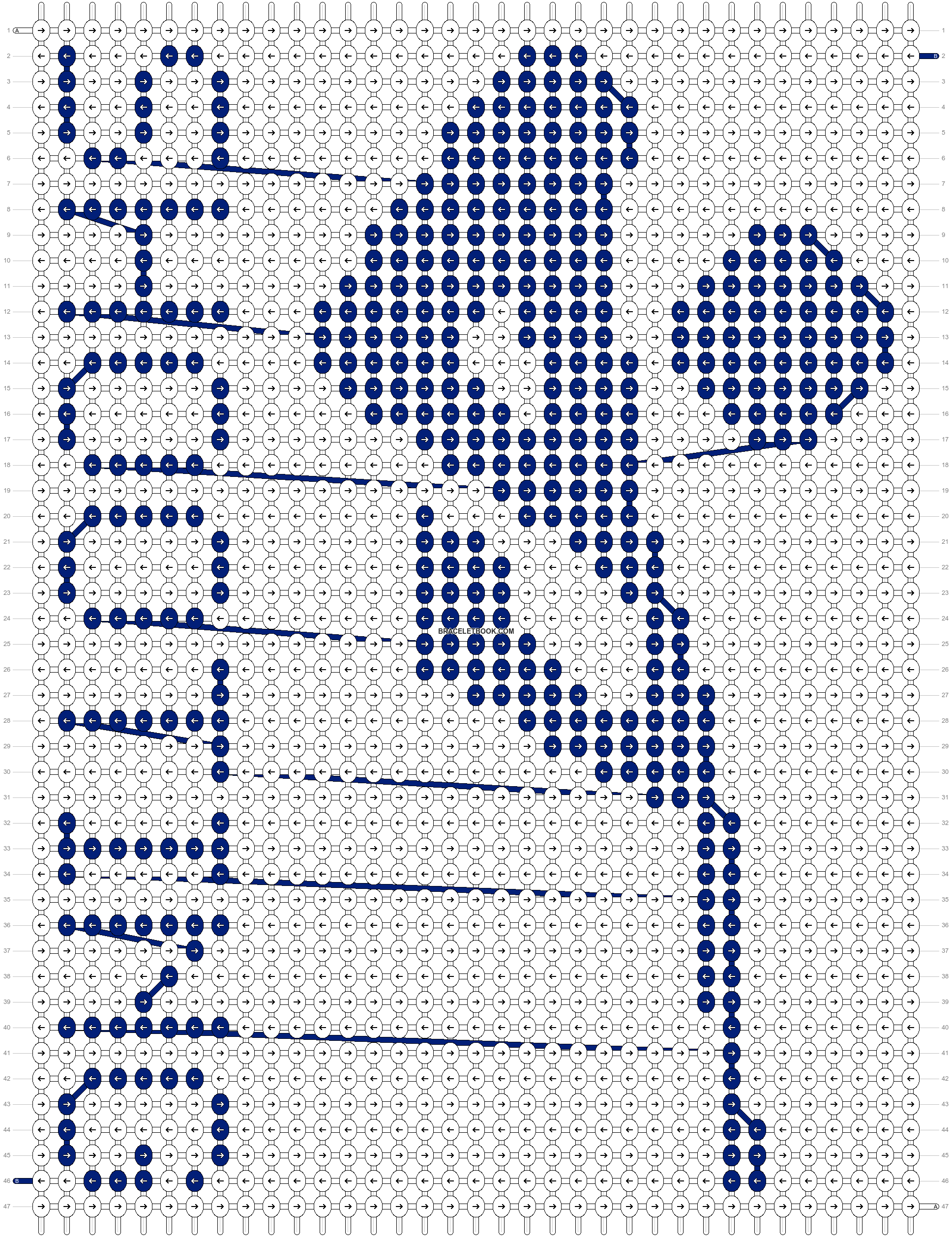 Alpha pattern #55606 pattern