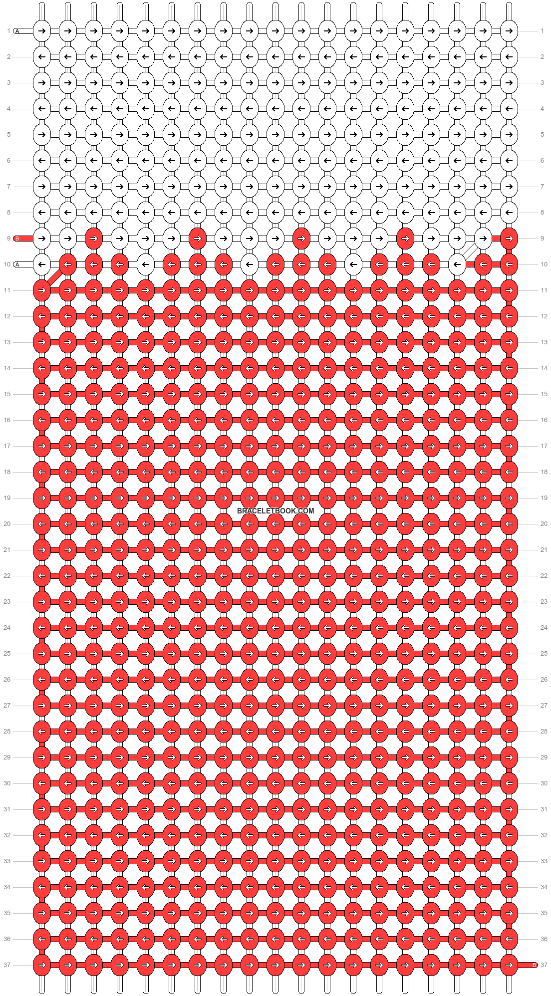 Alpha pattern #56348 pattern