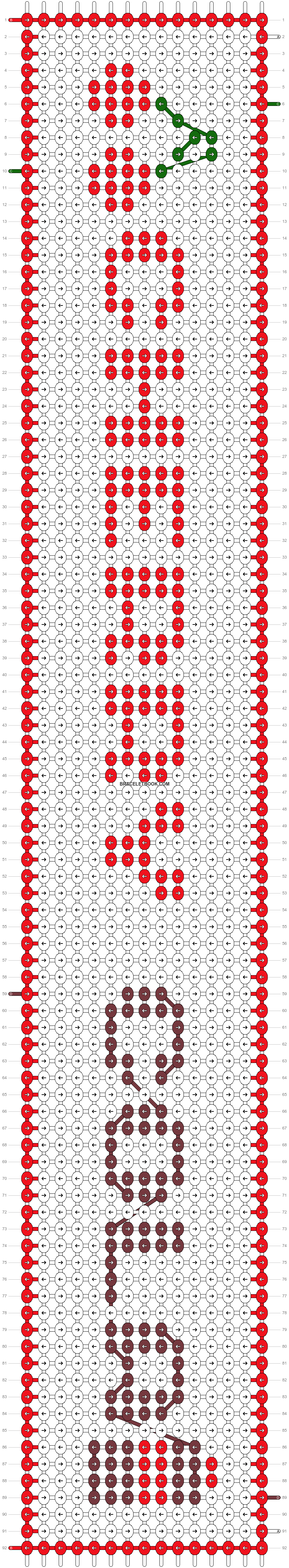 Alpha pattern #56500 pattern