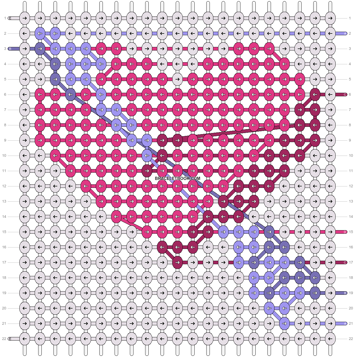 Alpha pattern #56614 pattern