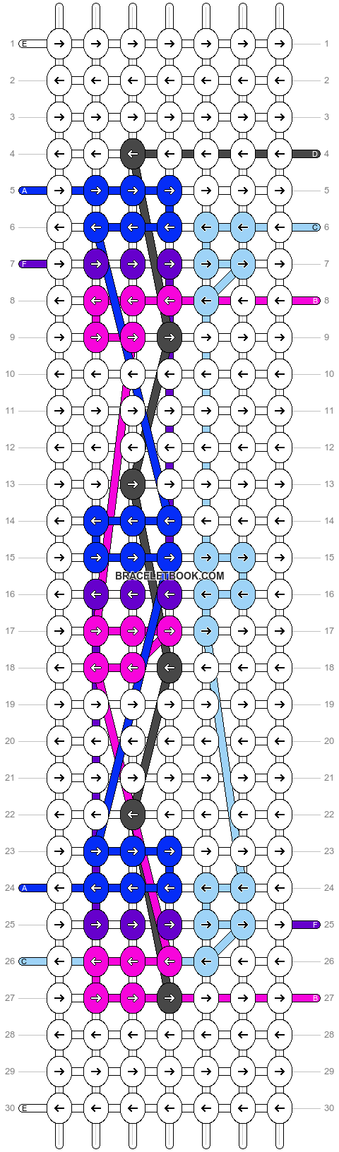 Alpha pattern #57013 pattern