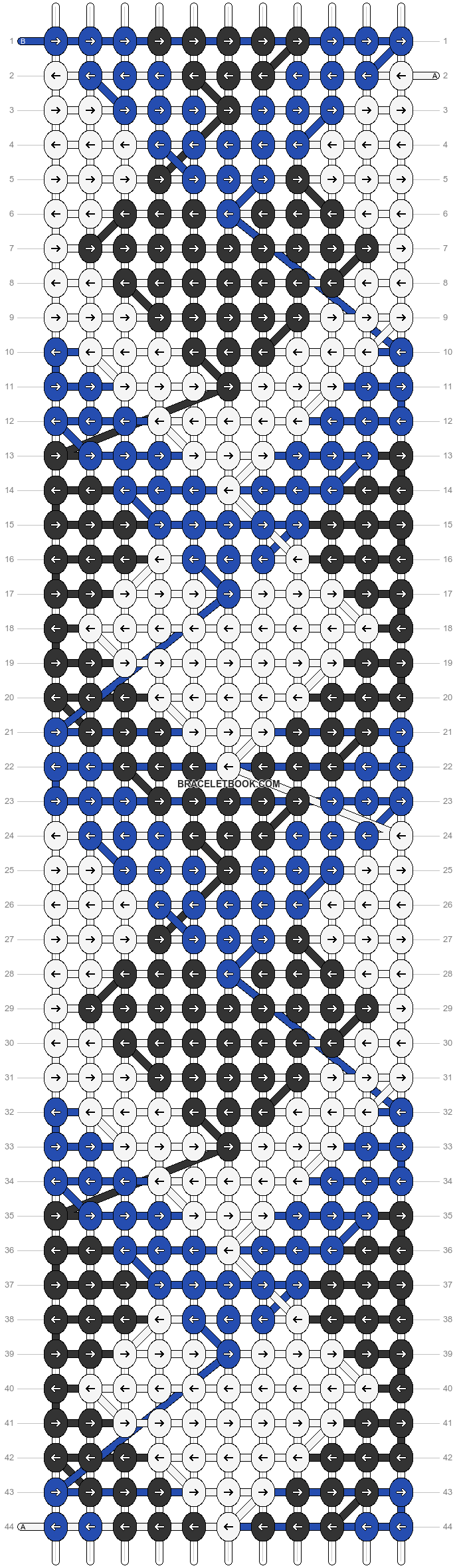 Alpha pattern #57090 pattern