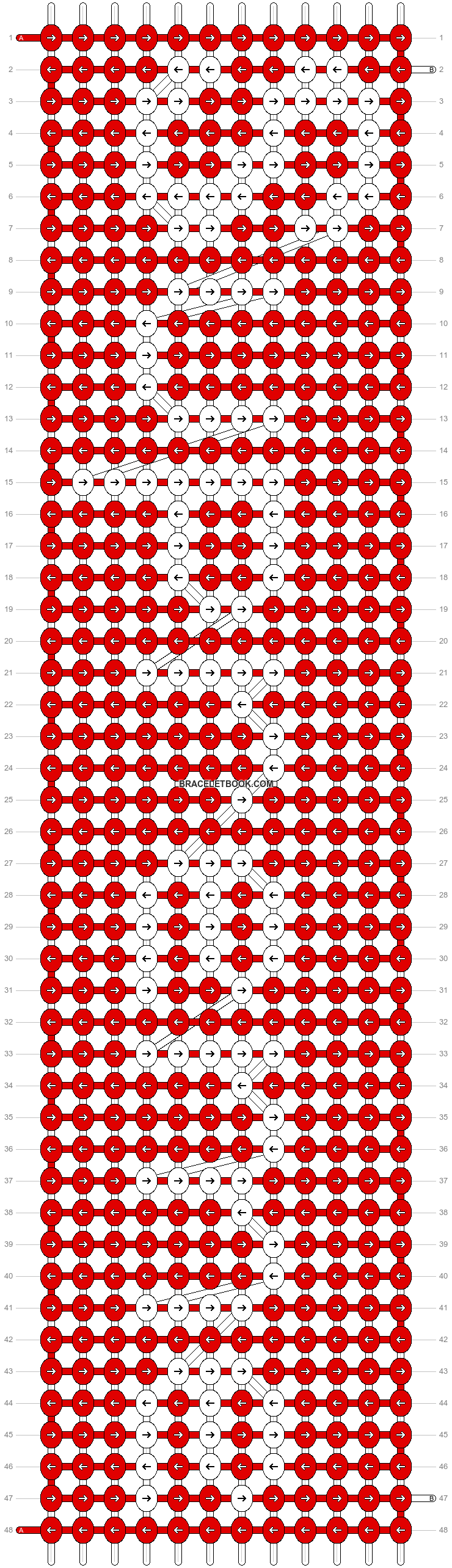 Alpha pattern #57108 pattern