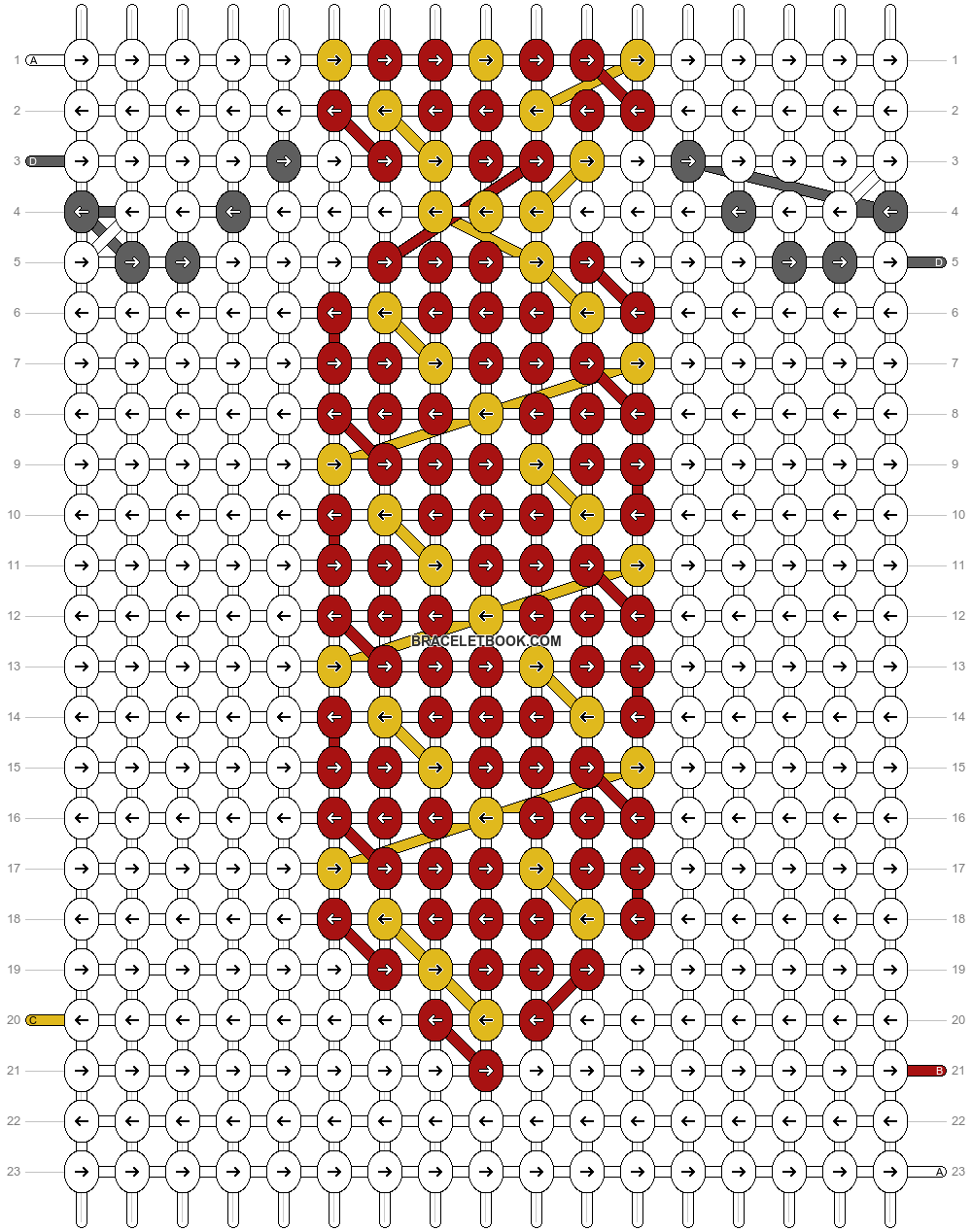 Alpha pattern #57160 pattern