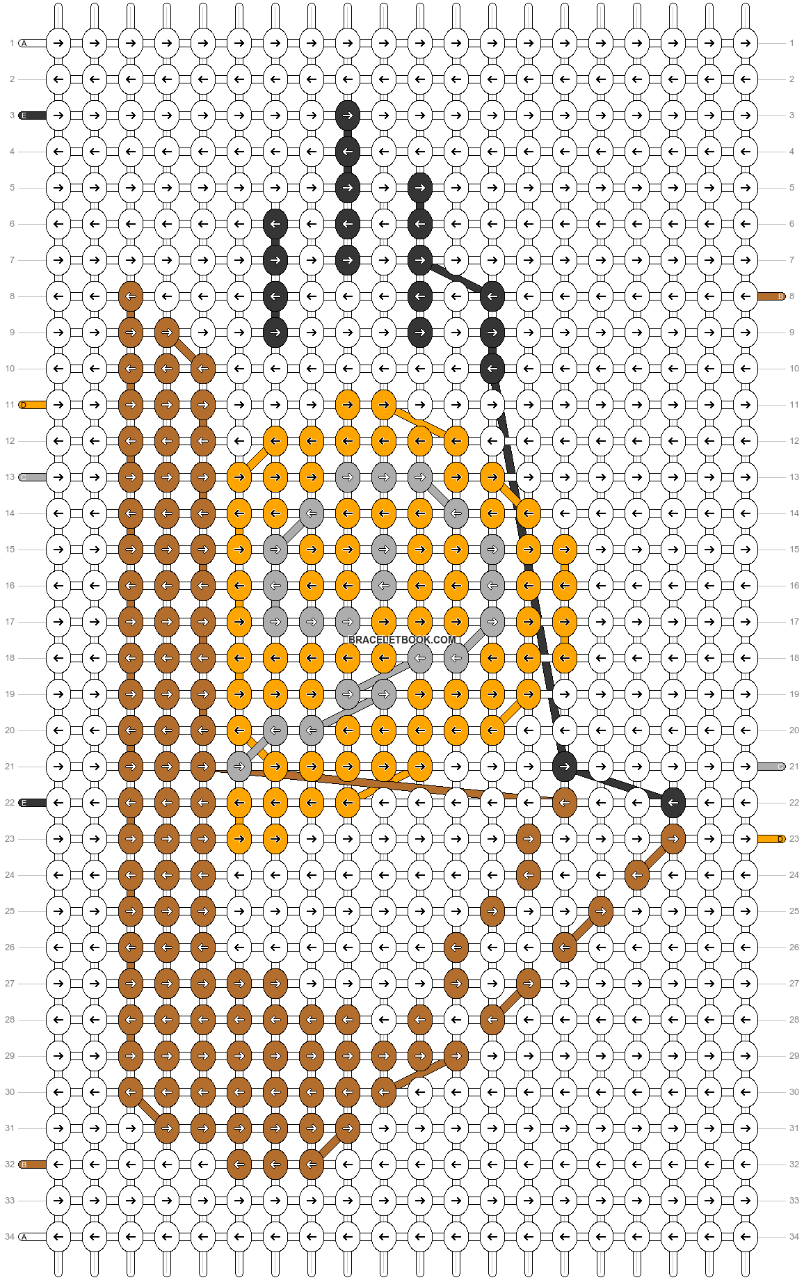 Alpha pattern #57234 pattern