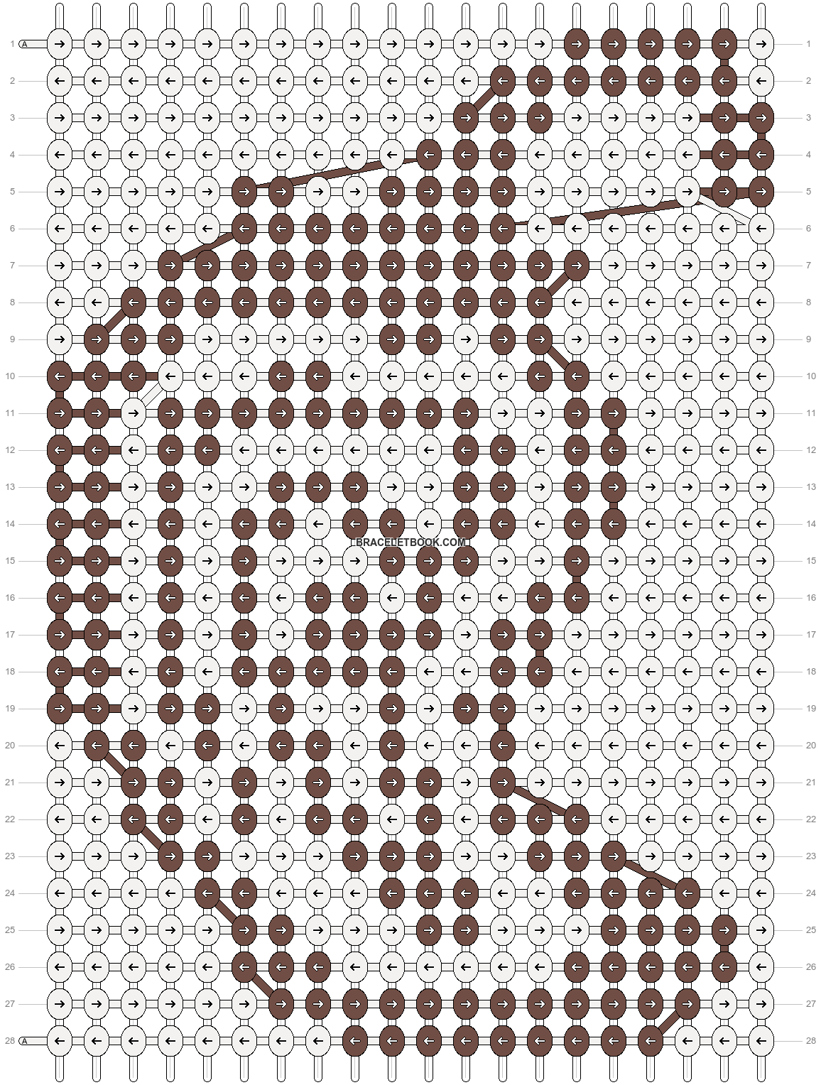 Alpha pattern #57245 pattern