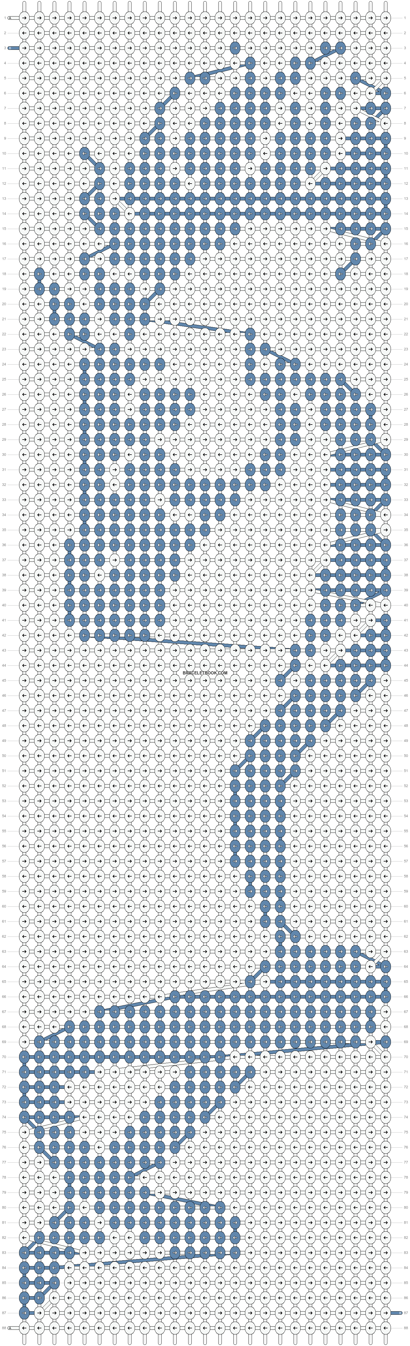 Alpha pattern #57312 pattern