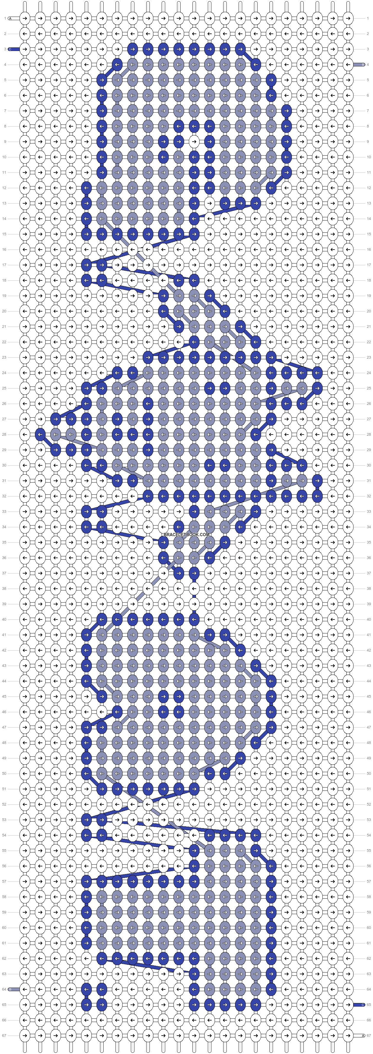 Alpha pattern #57358 pattern