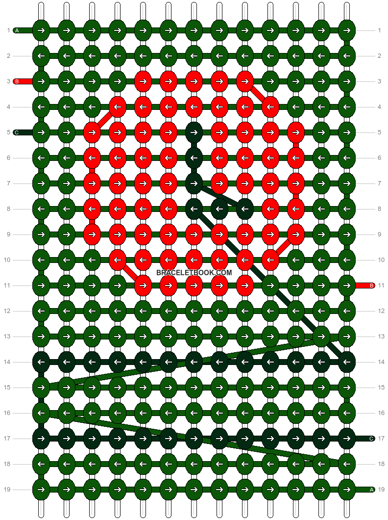 Alpha pattern #57375 pattern