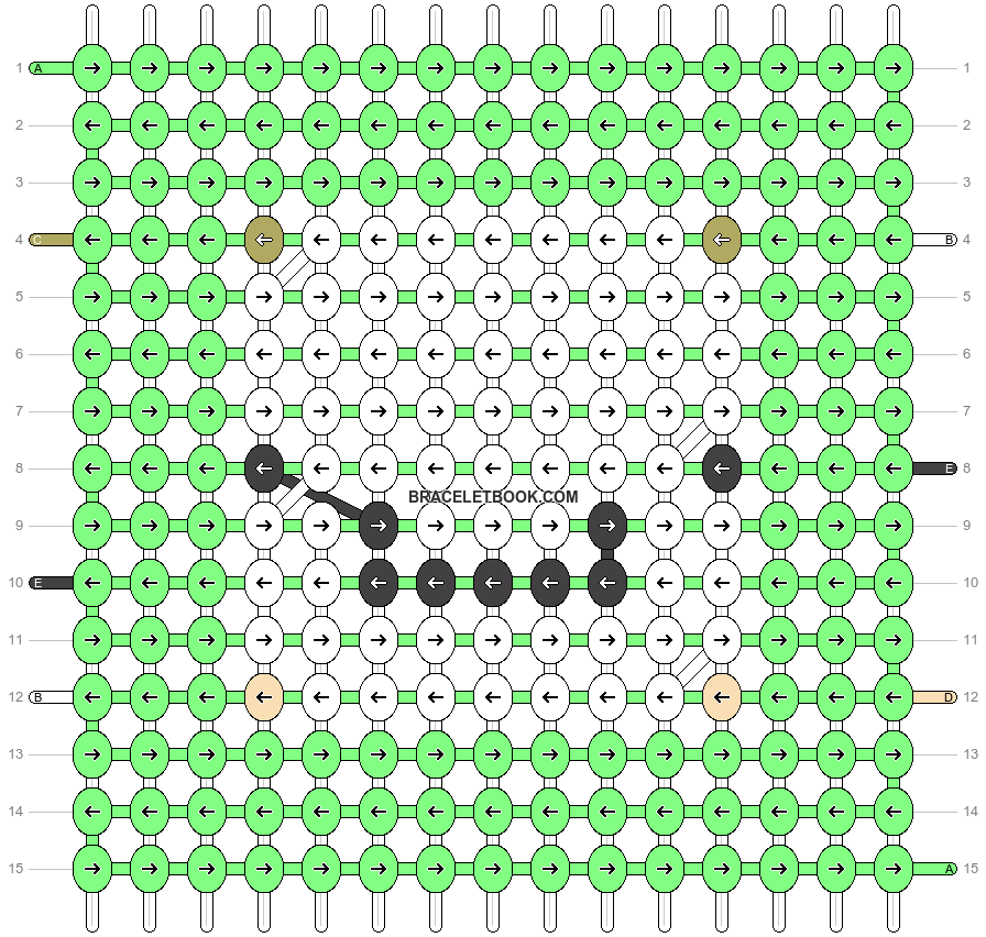Alpha pattern #57666 pattern