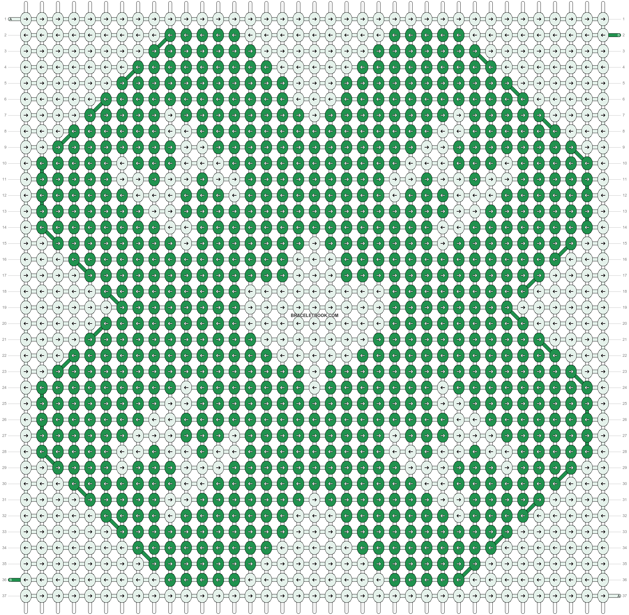 Alpha pattern #57828 pattern