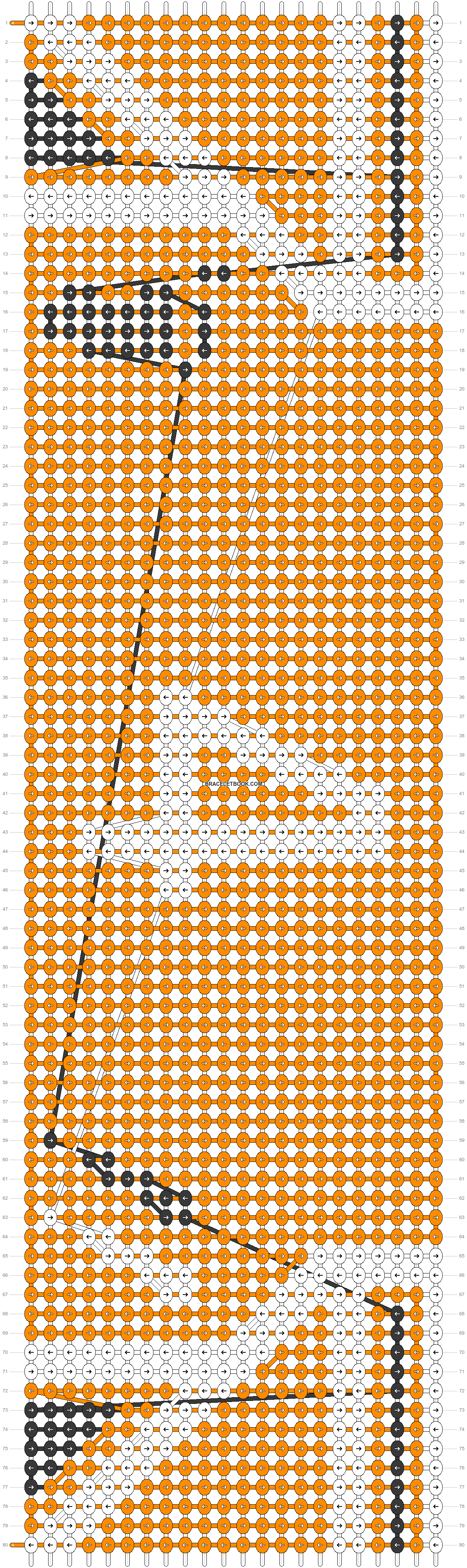 Alpha pattern #58022 pattern