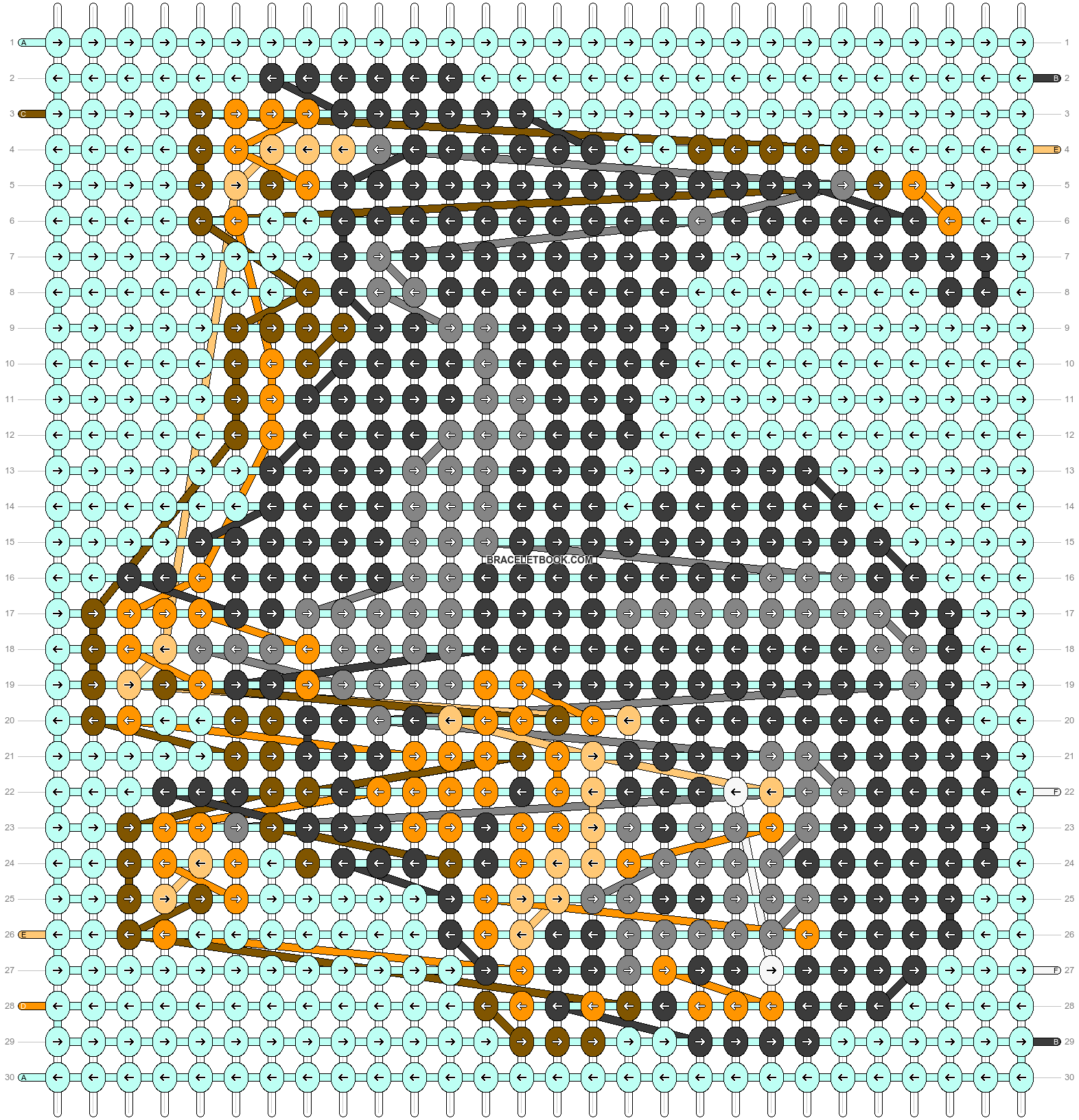 Alpha pattern #58025 pattern