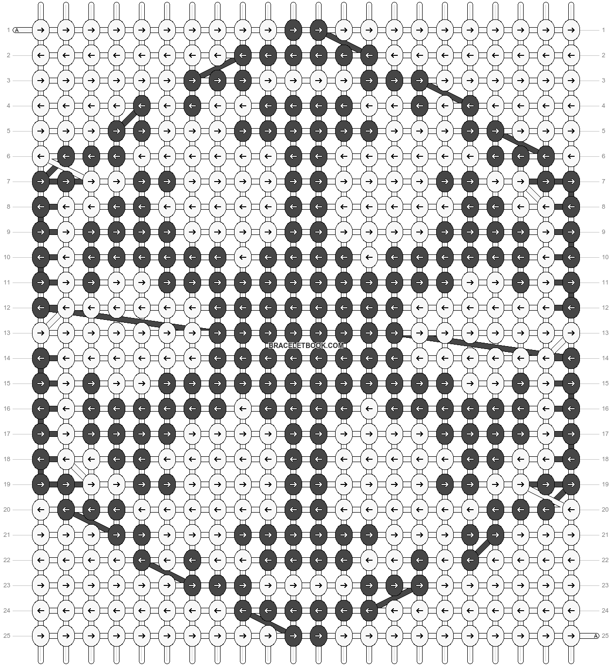 Alpha pattern #58315 pattern