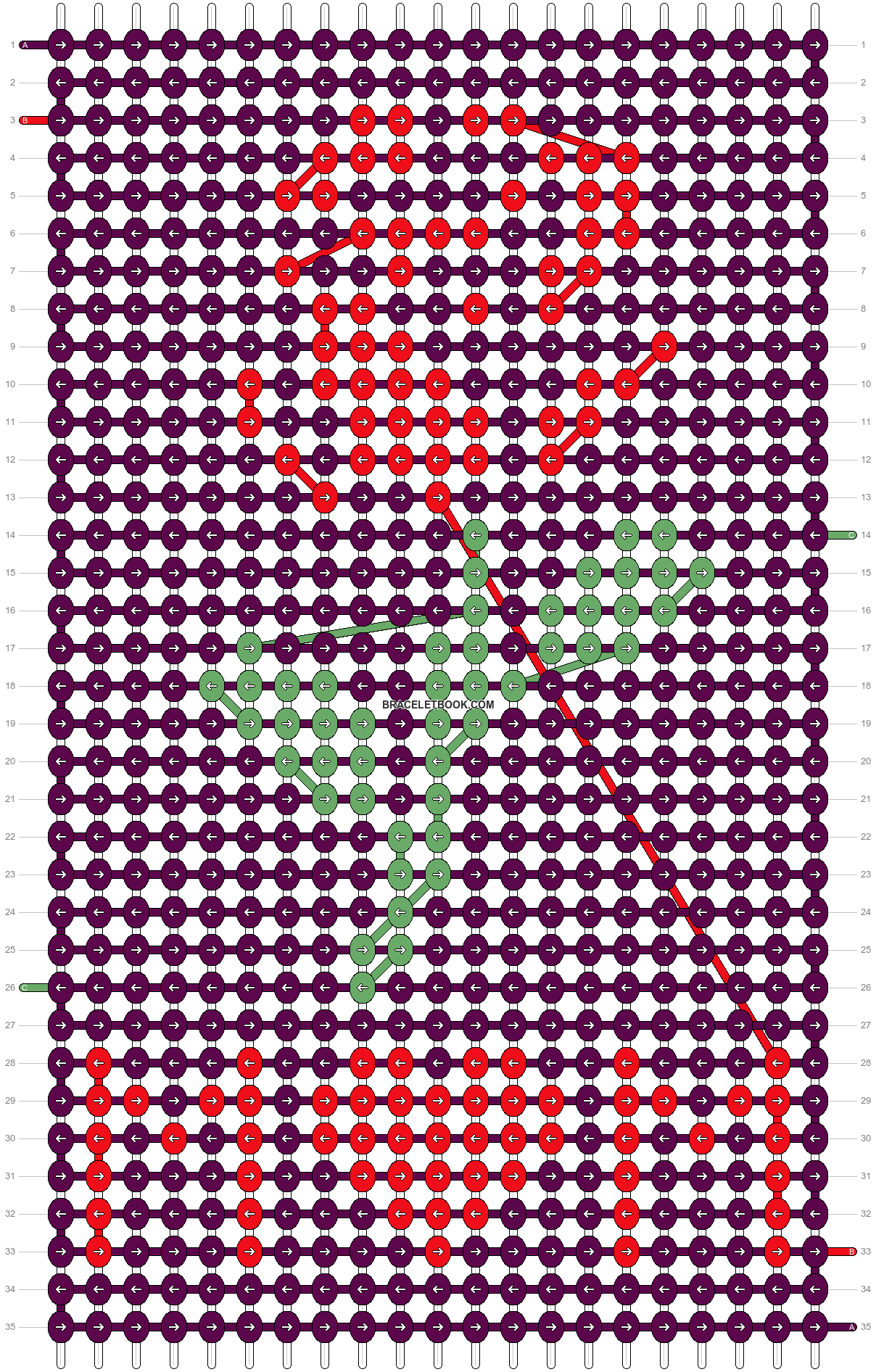 Alpha pattern #58465 pattern