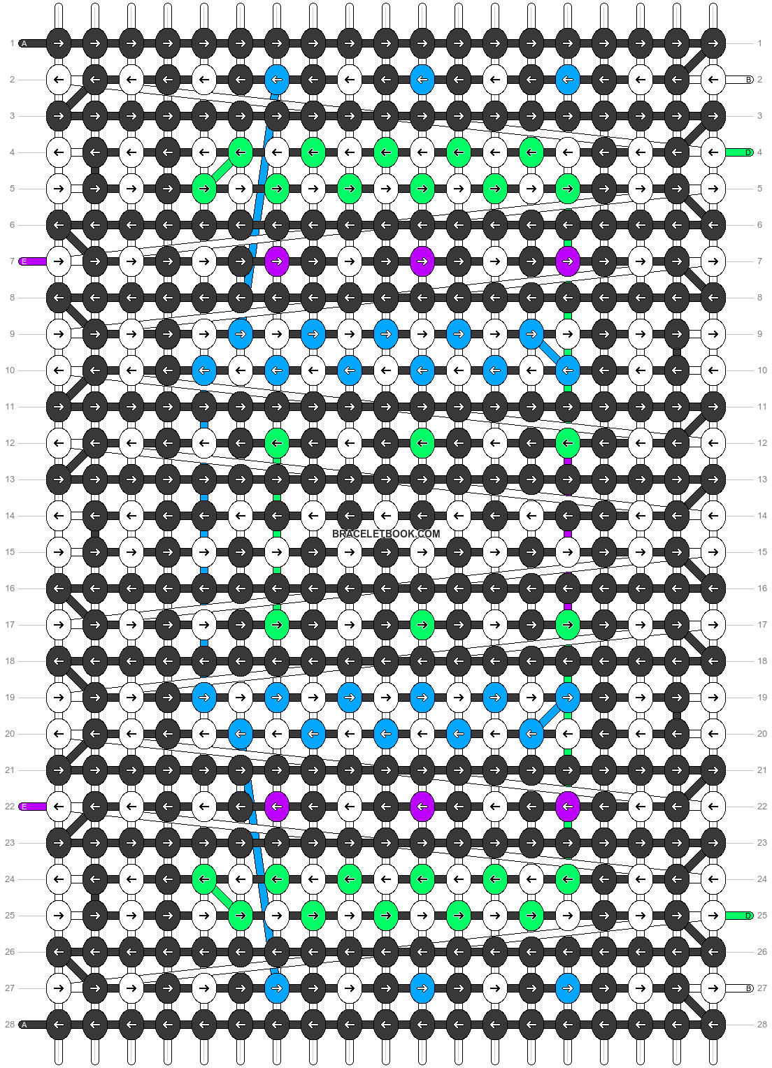 Alpha pattern #58626 pattern