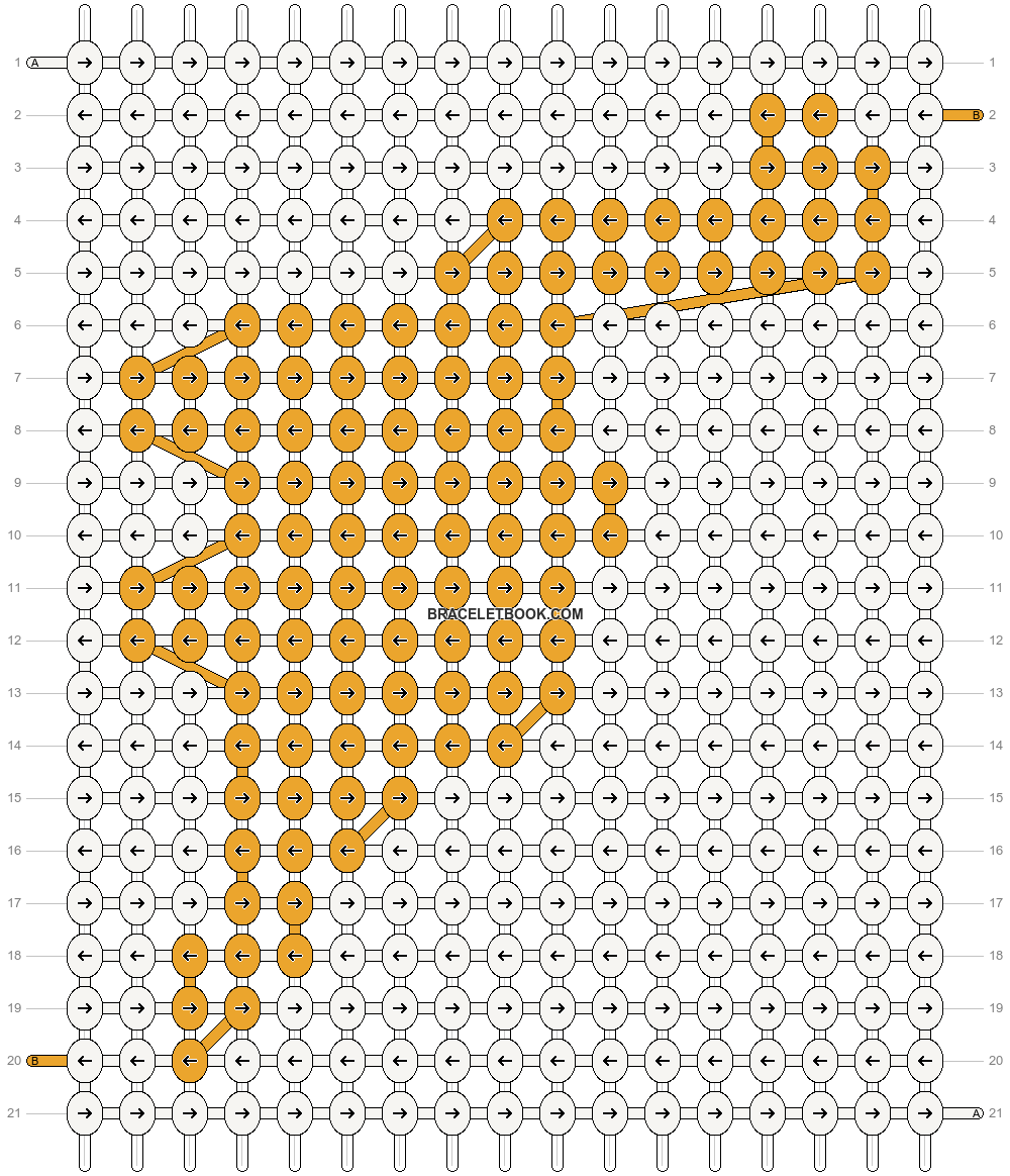 Alpha pattern #58825 pattern