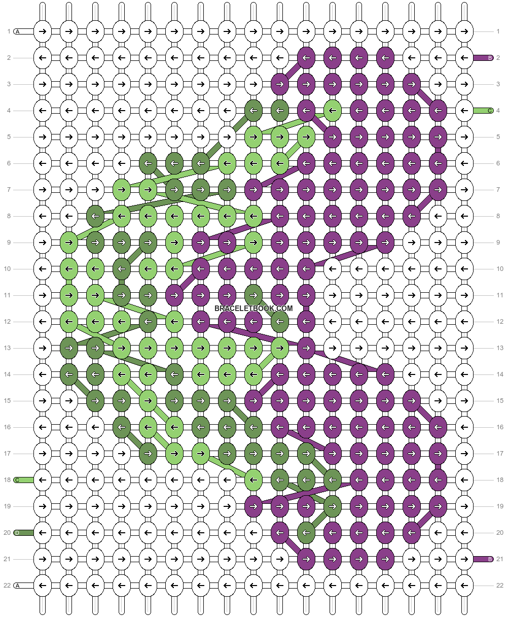 Alpha pattern #59767 | BraceletBook