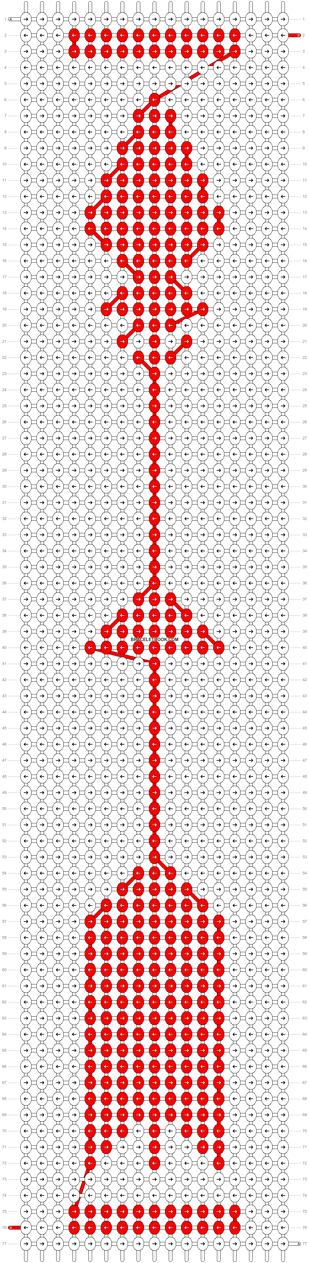 Alpha pattern #60739 pattern