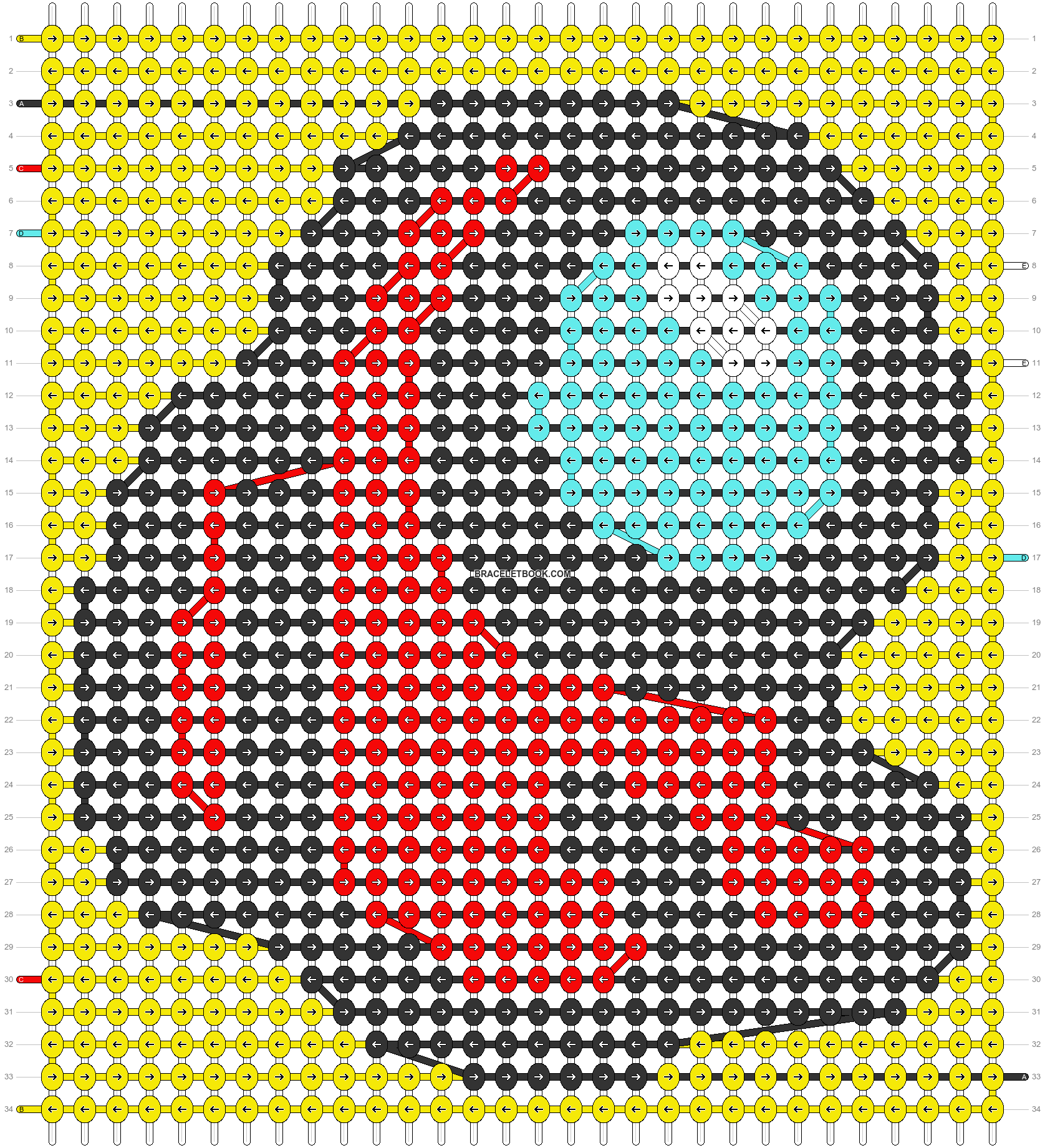 Alpha pattern #61134 pattern