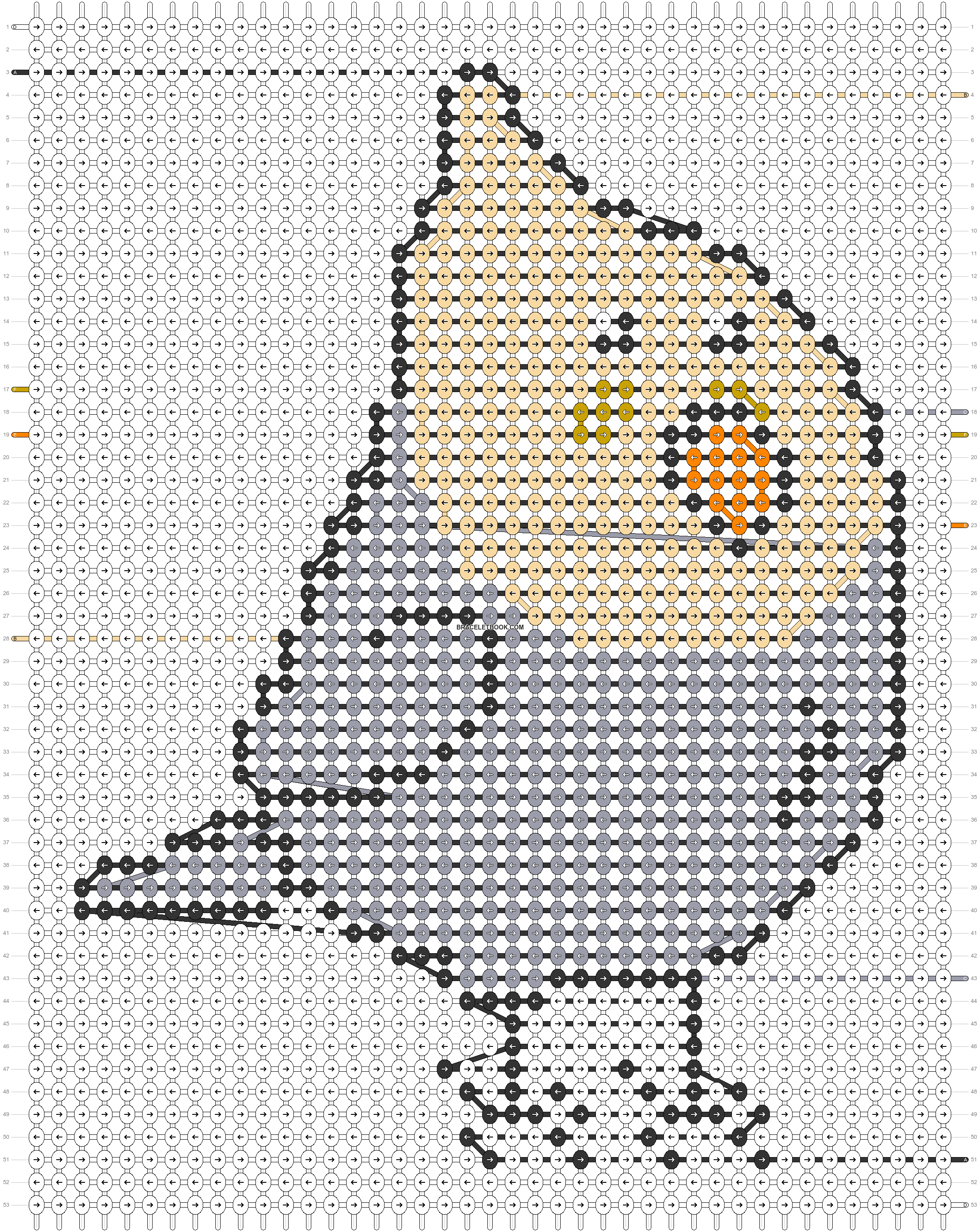 Alpha pattern #61422 pattern