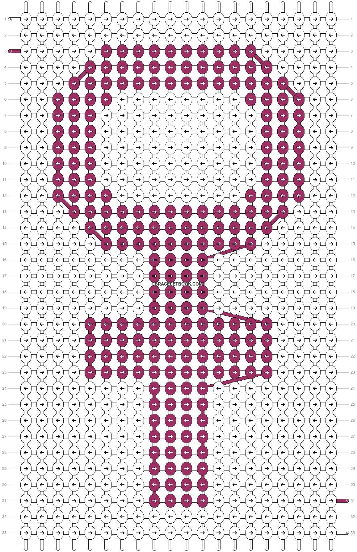 Alpha pattern #61864 pattern