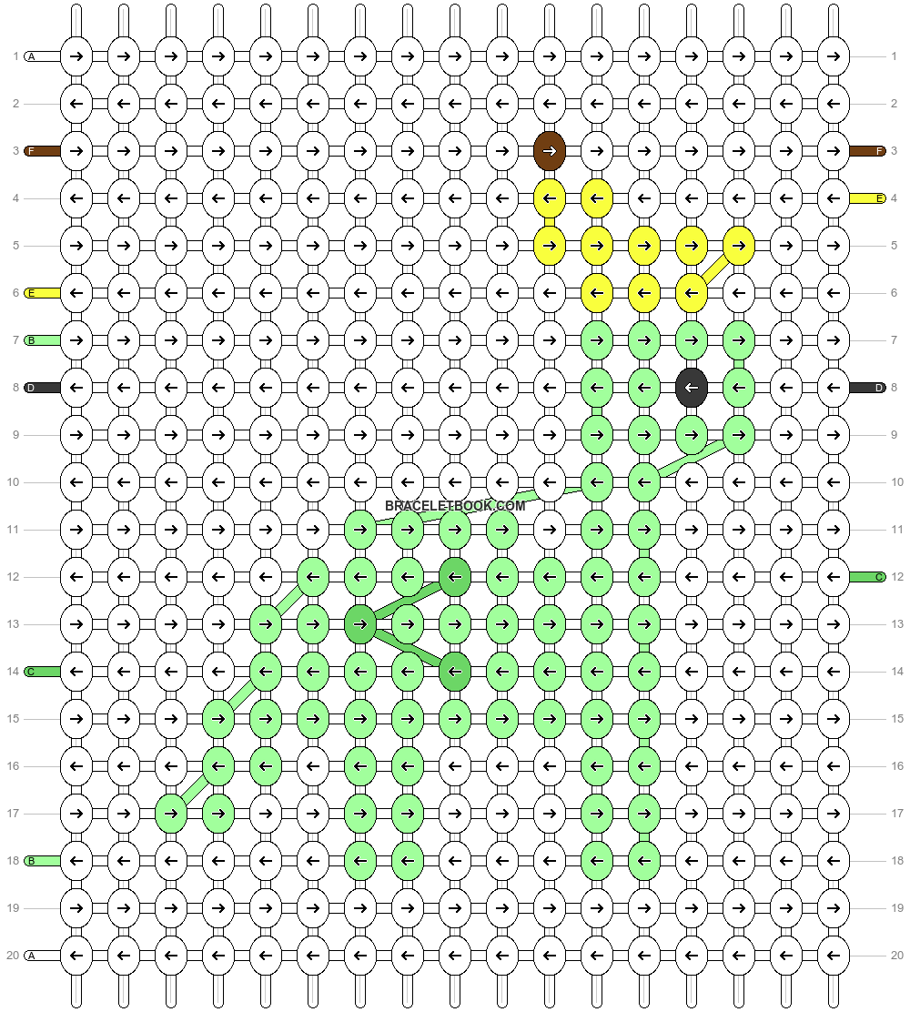 Alpha pattern #62202 pattern