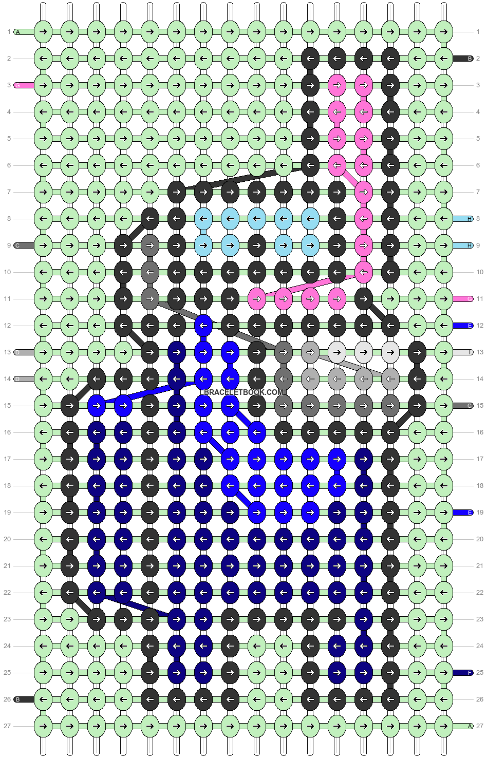Alpha pattern #62538 pattern