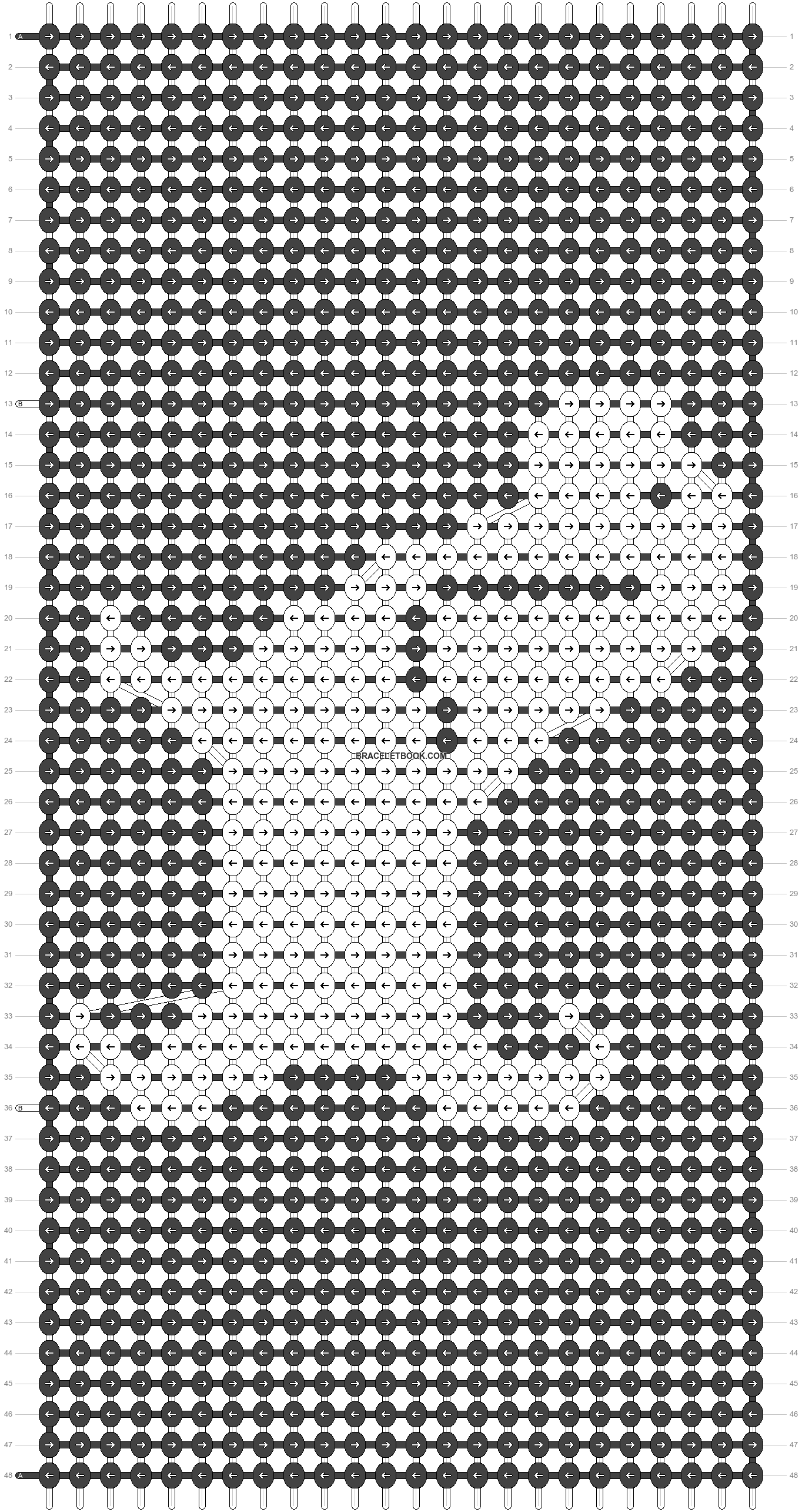 Alpha pattern #62580 pattern