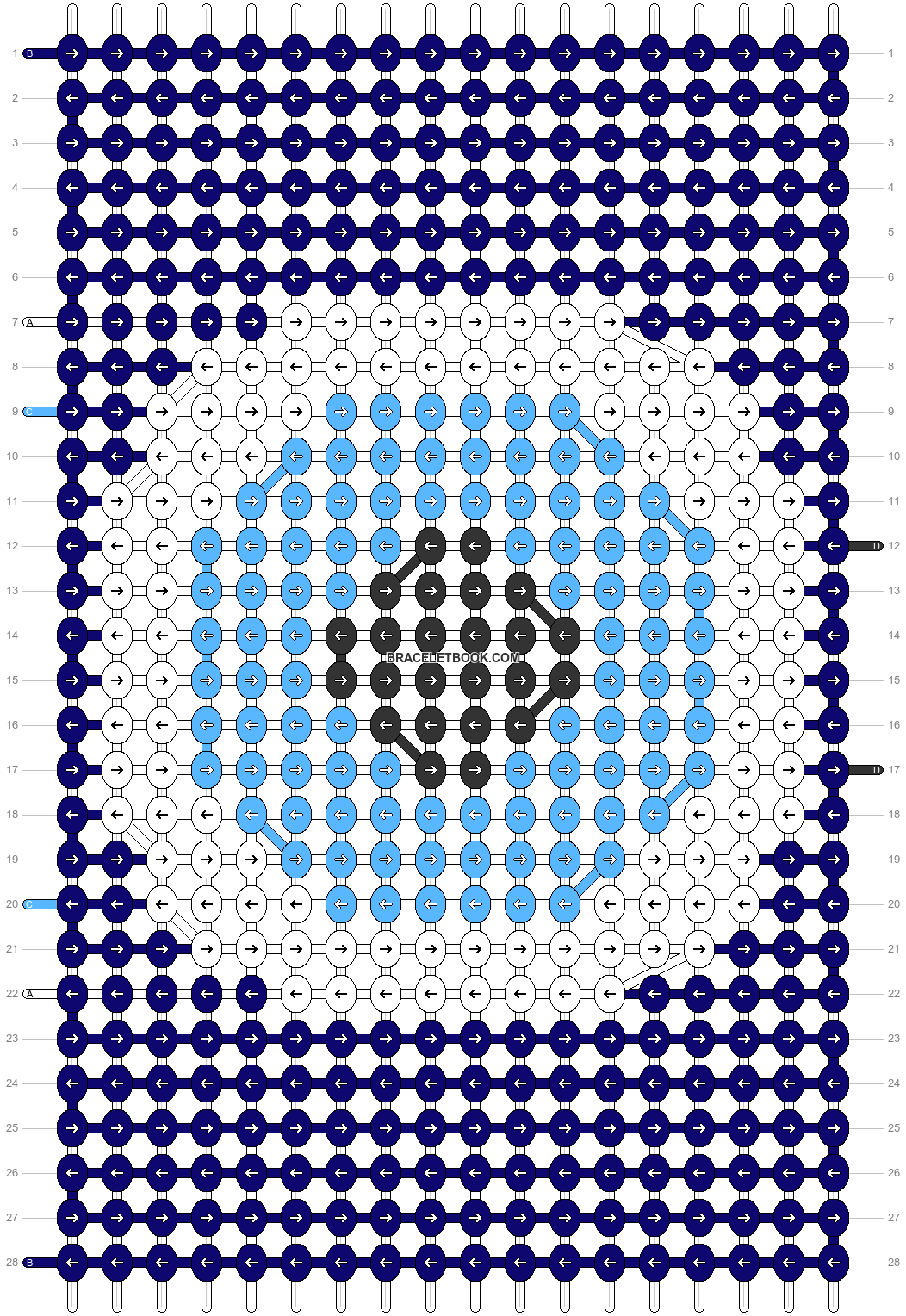 Alpha pattern #62586 pattern