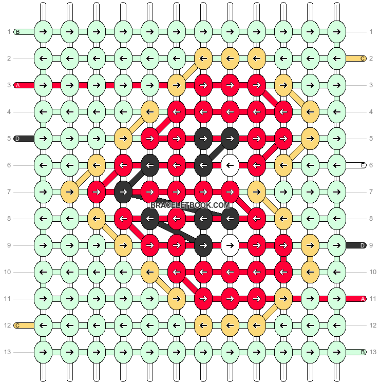Alpha pattern #62592 pattern