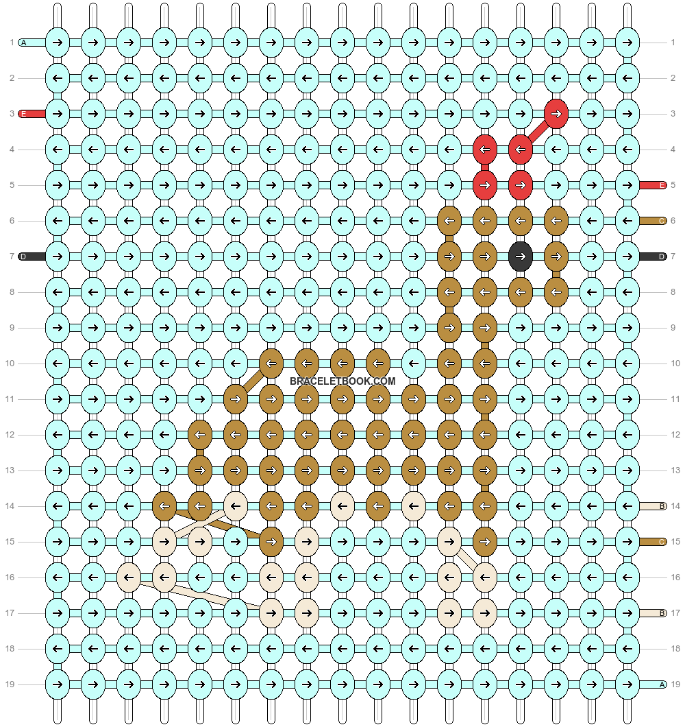 Alpha pattern #62628 pattern