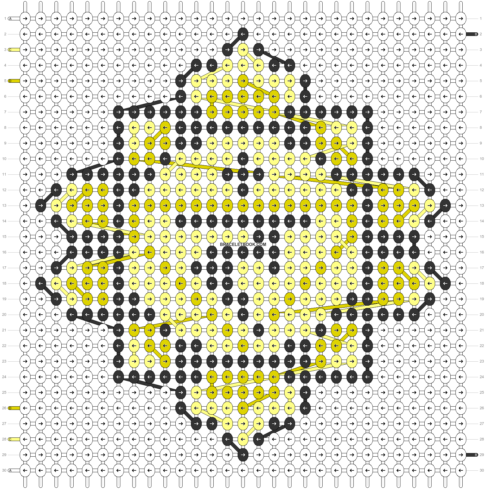 Alpha pattern #62723 | BraceletBook