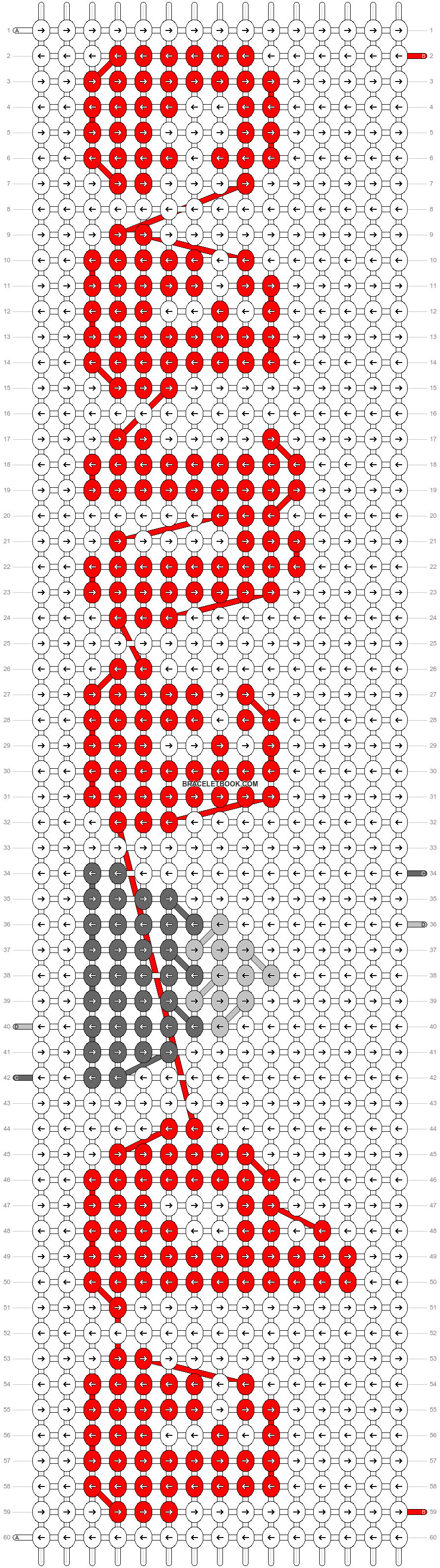 Alpha pattern #63004 pattern
