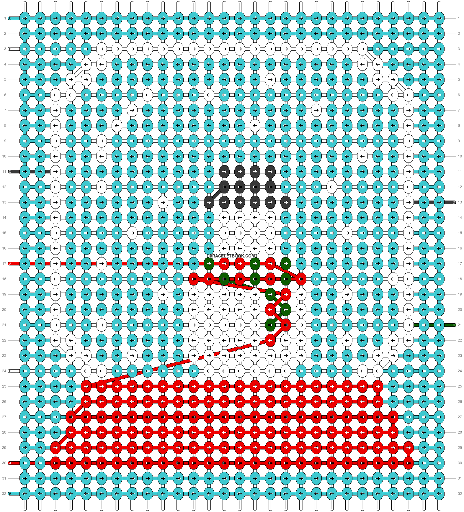 Alpha pattern #63874 pattern