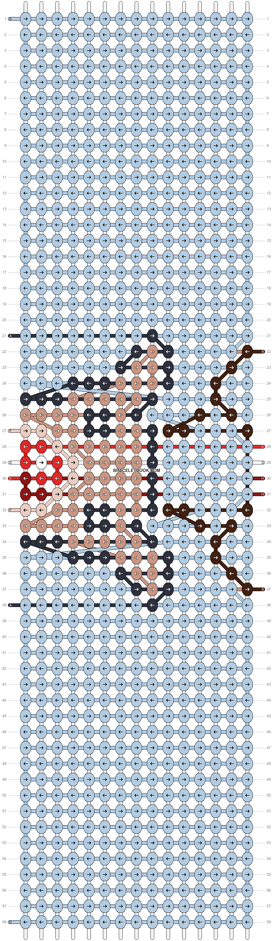 Alpha pattern #64201 pattern