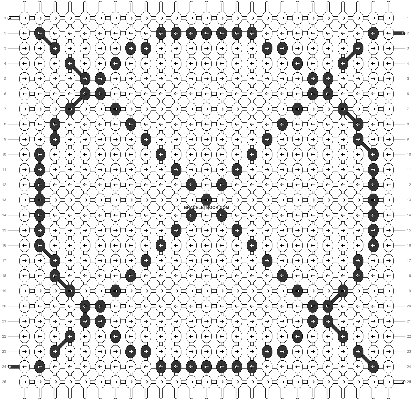 Alpha pattern #65801 pattern