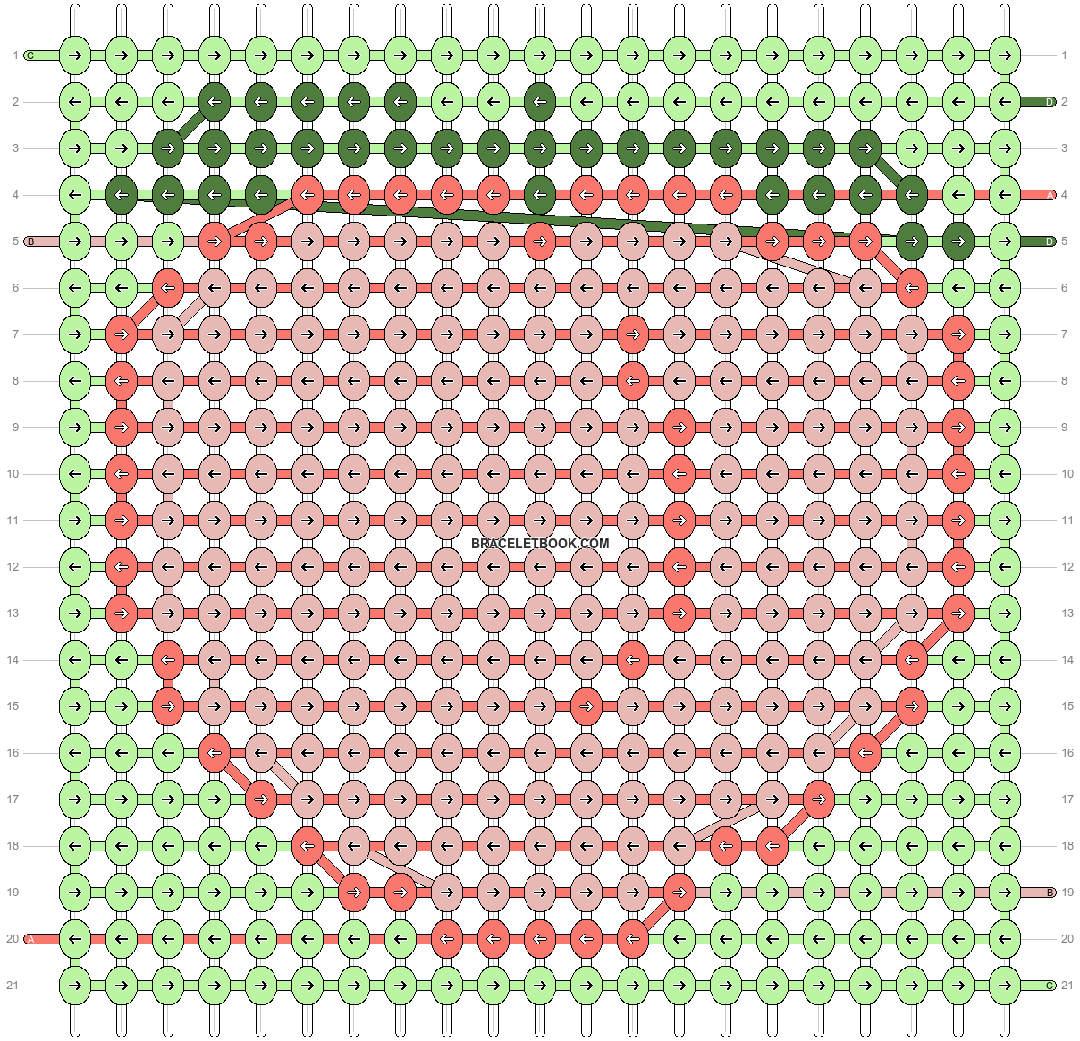 Alpha pattern #65806 pattern
