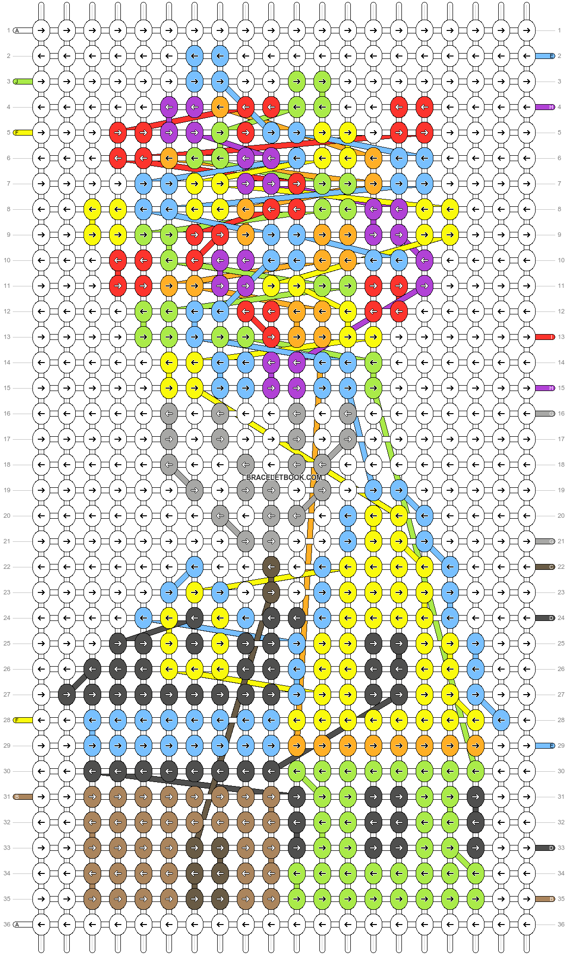 Alpha pattern #66614 pattern
