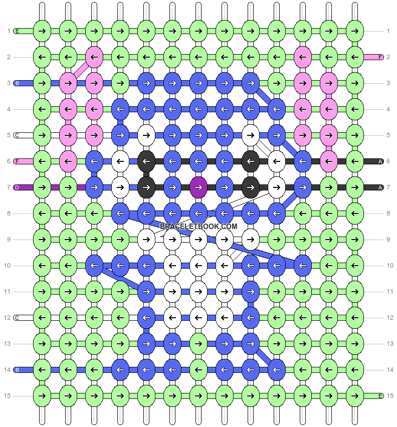 Alpha pattern #66756 pattern